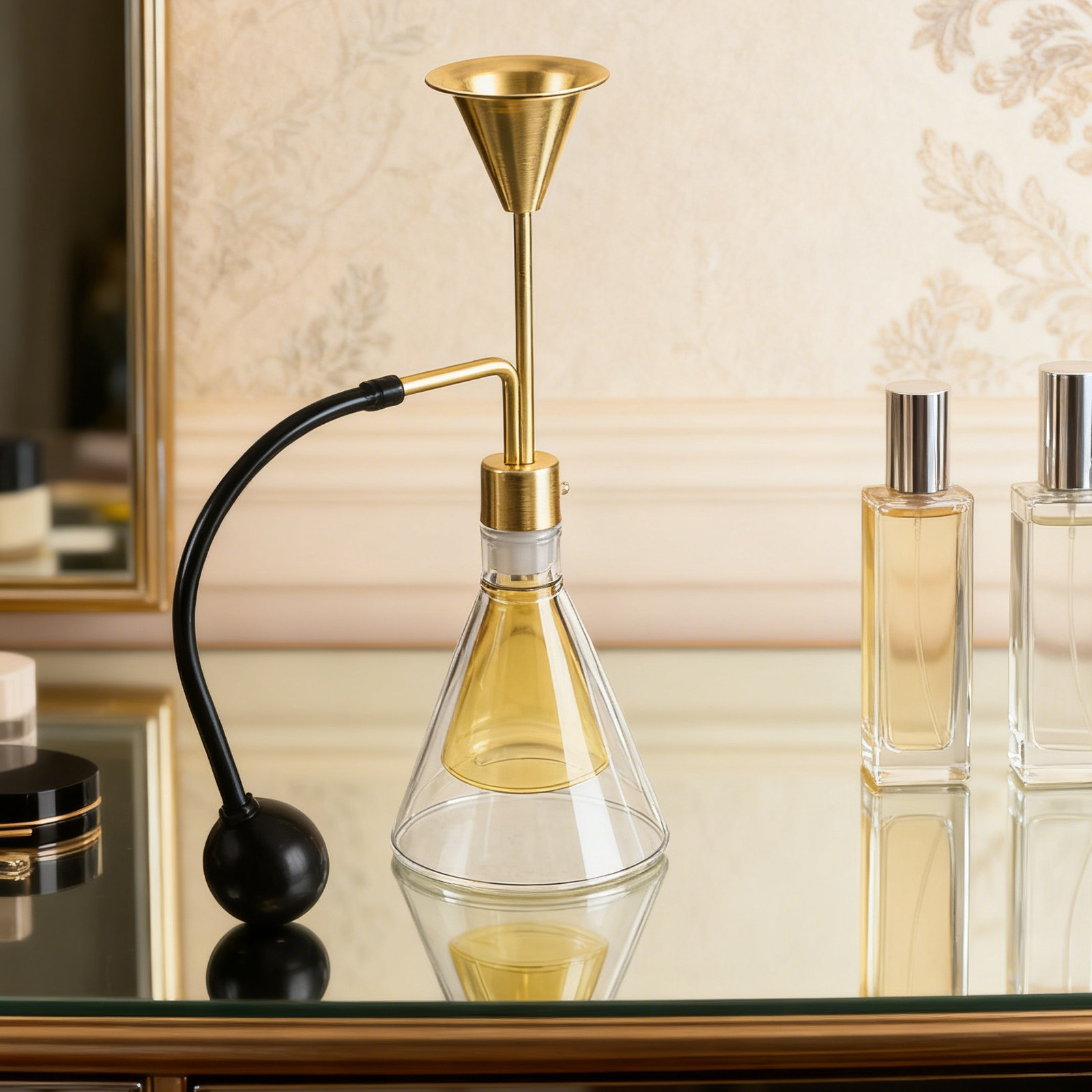 Perfume Fragrance Dispenser - Botol Kaca Dinding Ganda untuk Minyak