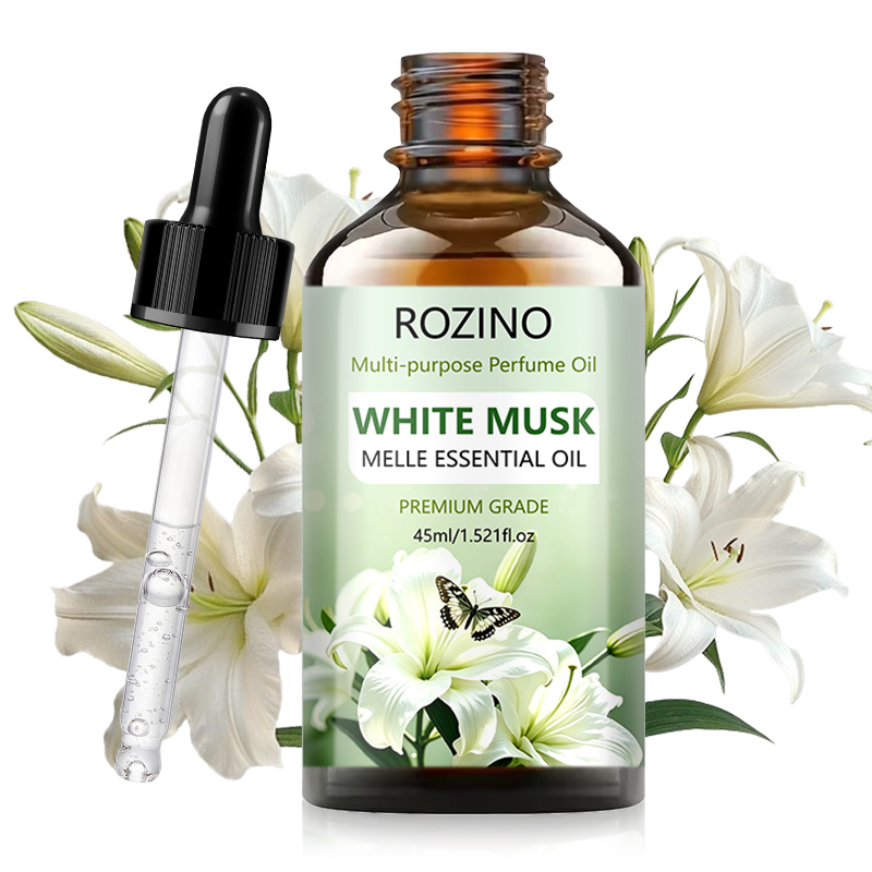 Perfume Fragrance Moisturizer - Minyak Esensial Musk Putih Premium, Minyak