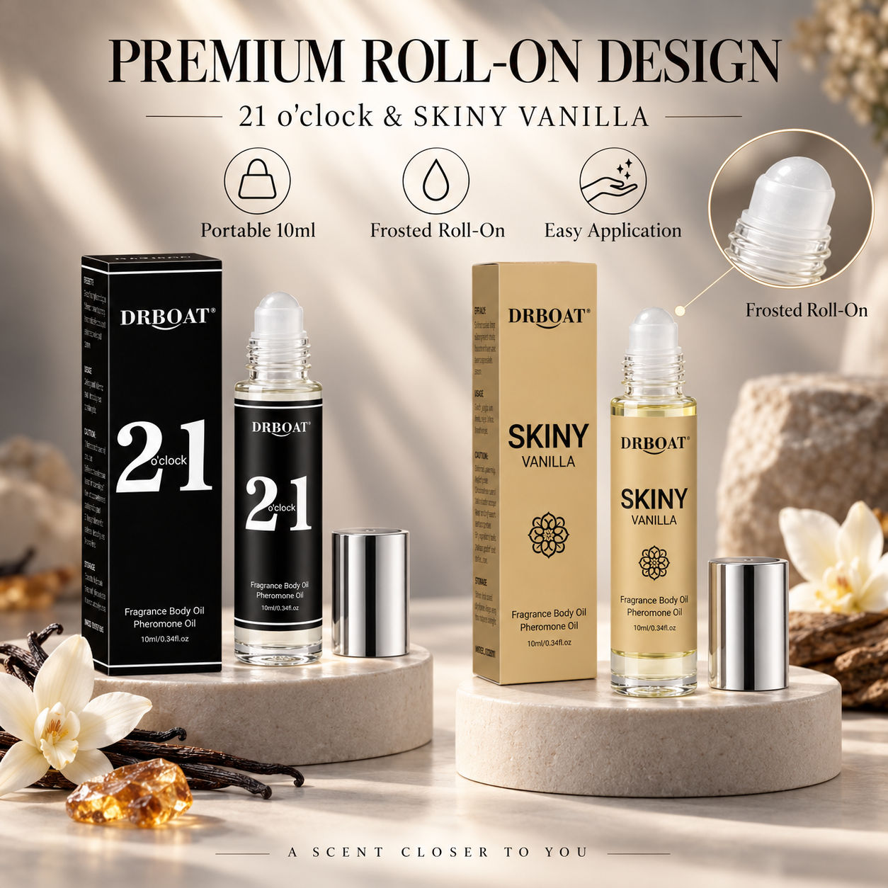 Perfume For Fragrance - Minyak Parfum Roll-On untuk Pria, Aroma