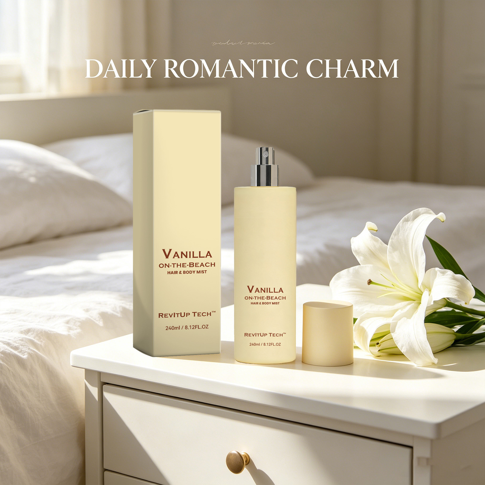 Vanilla Hair & Body Mist Melem - Perfume Fragrance Moisturizer ulasan dan harga
