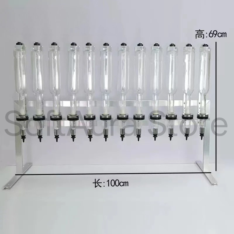 Rak Display Kaca Lurus 12 Kepa - Perfume Fragrance Dispenser ulasan dan harga