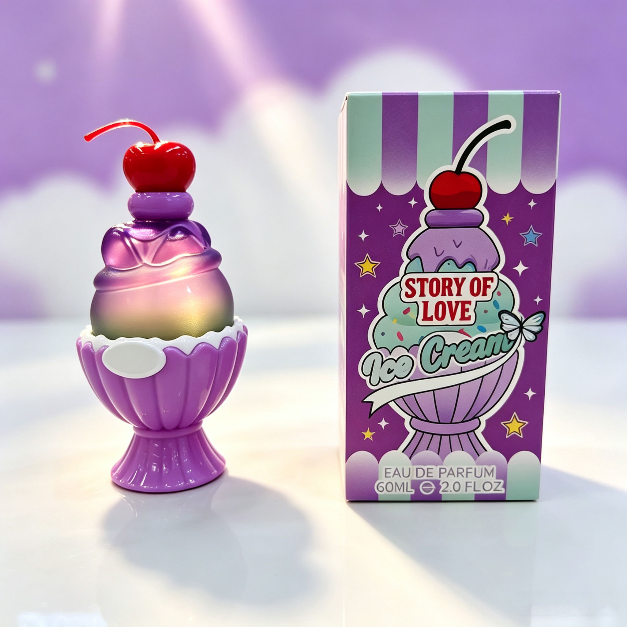 Eau De Parfum Berbentuk Es Kri - Perfume Fine Fragrance ulasan dan harga