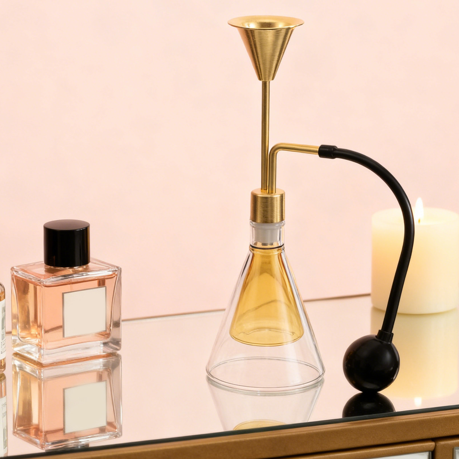 Botol Kaca Dinding Ganda untuk - Perfume Fragrance Dispenser ulasan dan harga