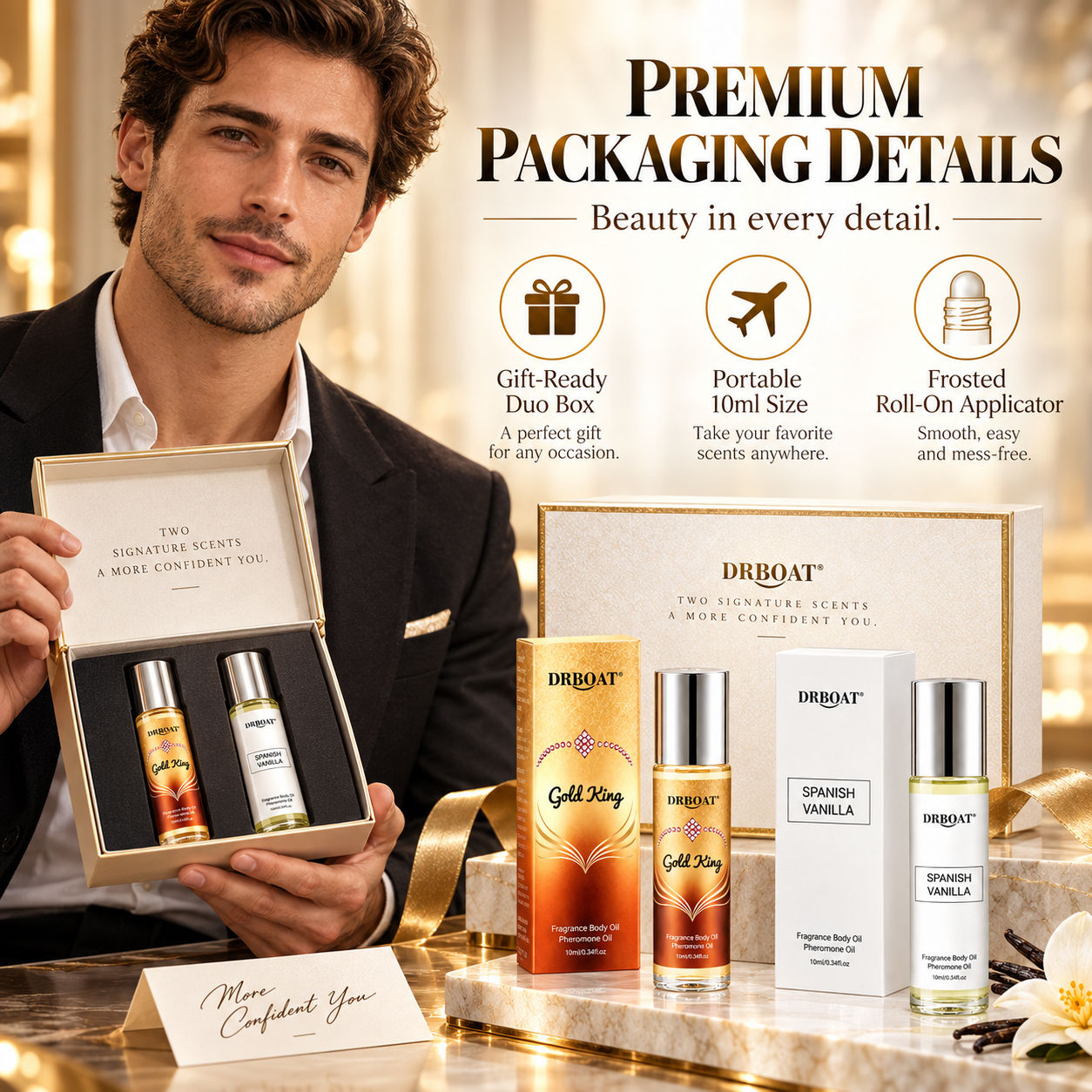 Set Minyak Parfum Roll-on Duo  - Perfume For Fragrance ulasan dan harga