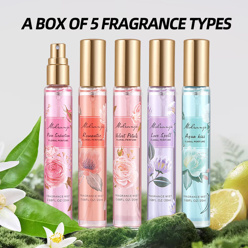 5pcs Set Hadiah Parfum Wanita  - Perfume Her Fragrance ulasan dan harga