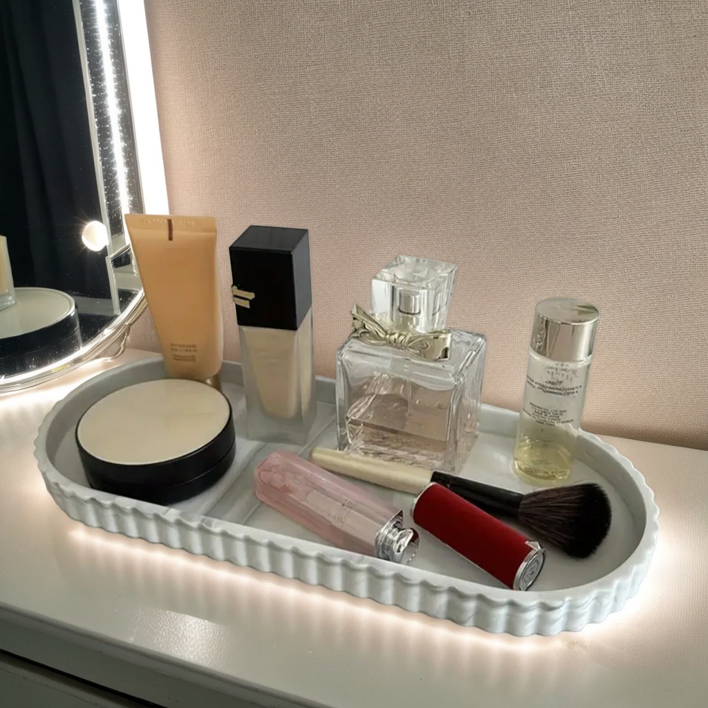 1-Piece Oval Vanity Tray, Namp - Perfume Fragrance Dispenser ulasan dan harga