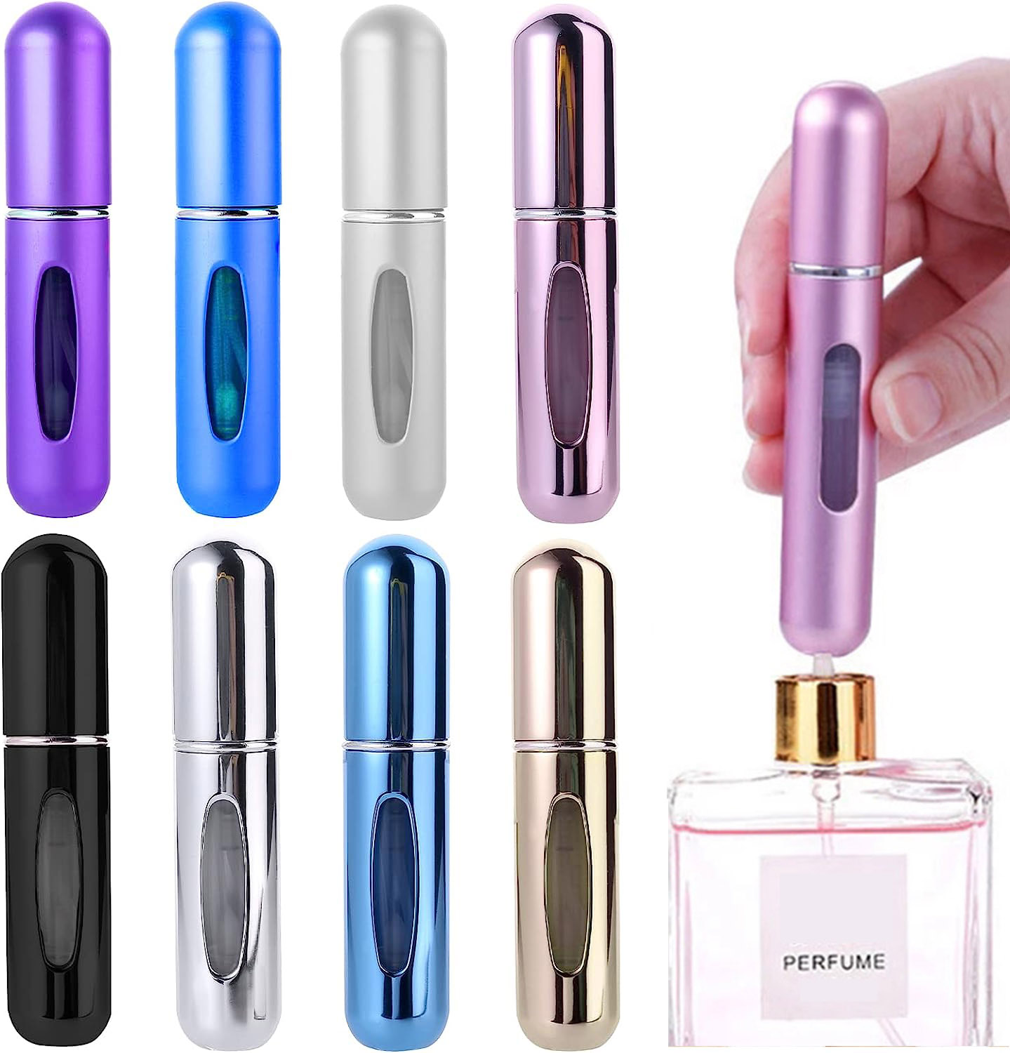 Botol semprot parfum Mini port - Perfume Fragrance Dispenser ulasan dan harga