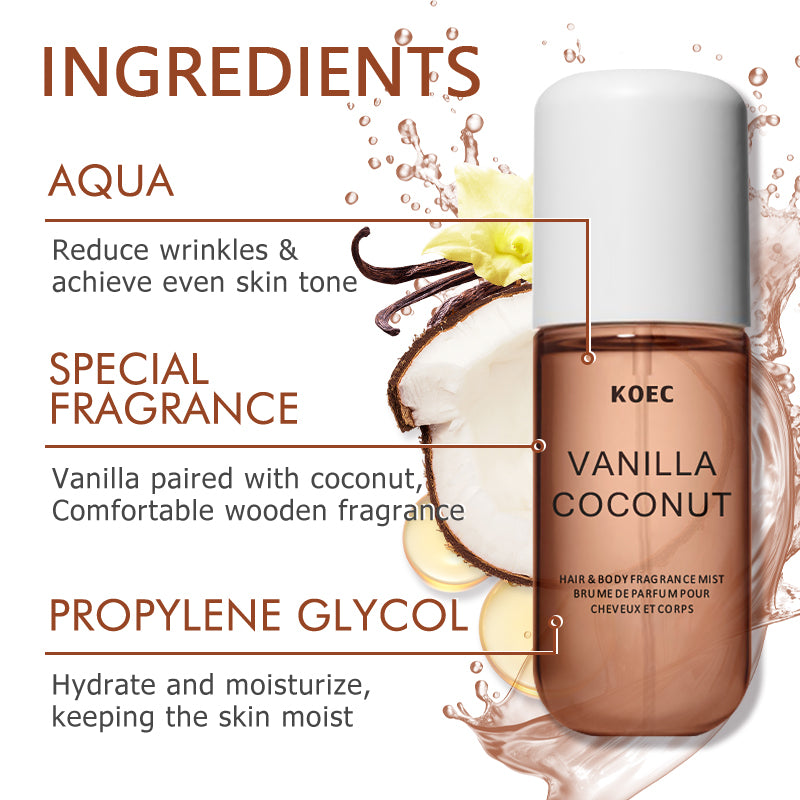 KOEC Parfum Kabut Aroma Vanila - Perfume Fragrance Moisturizer ulasan dan harga