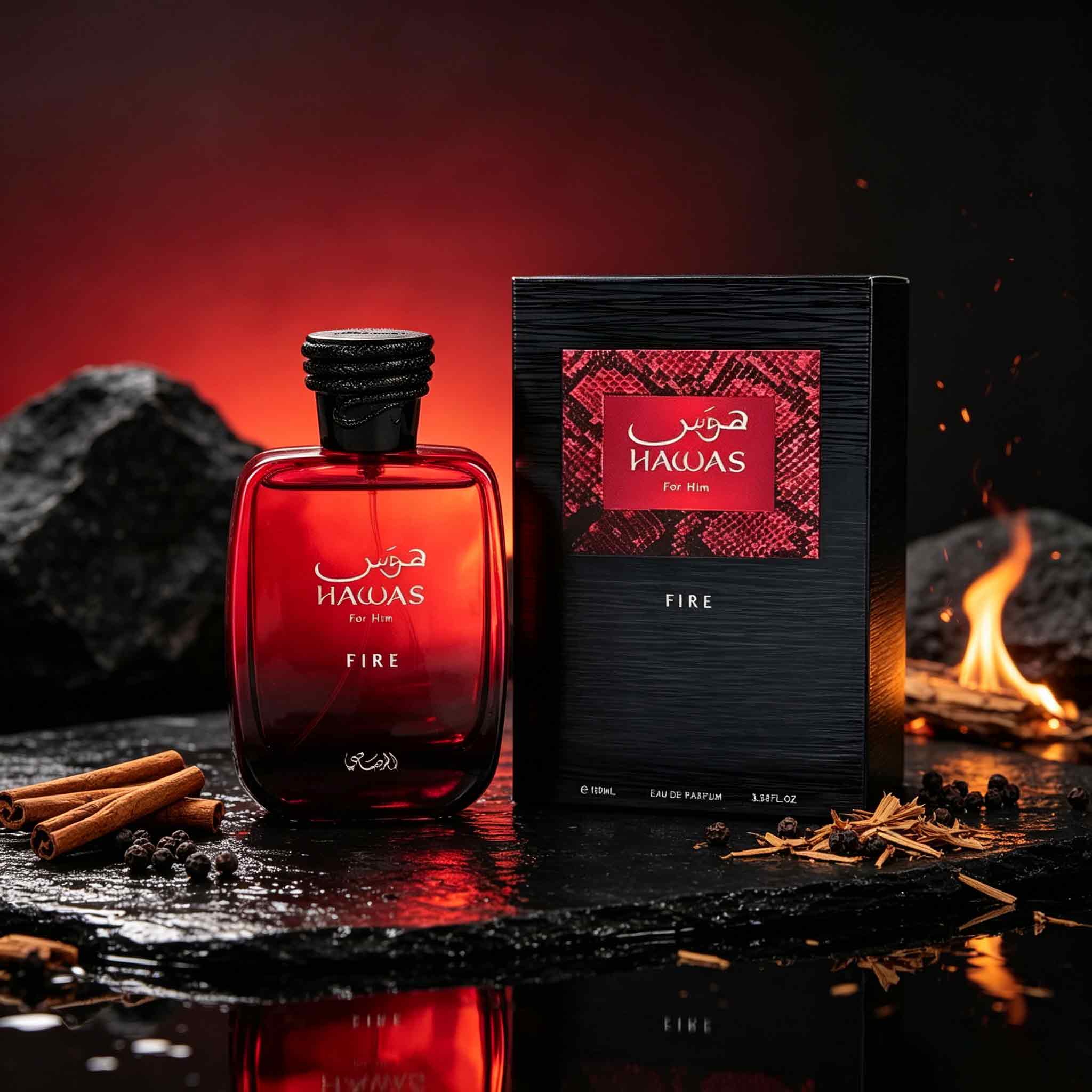 Hawas Fire For Him, Parfum 100 - Perfume Light Fragrance ulasan dan harga