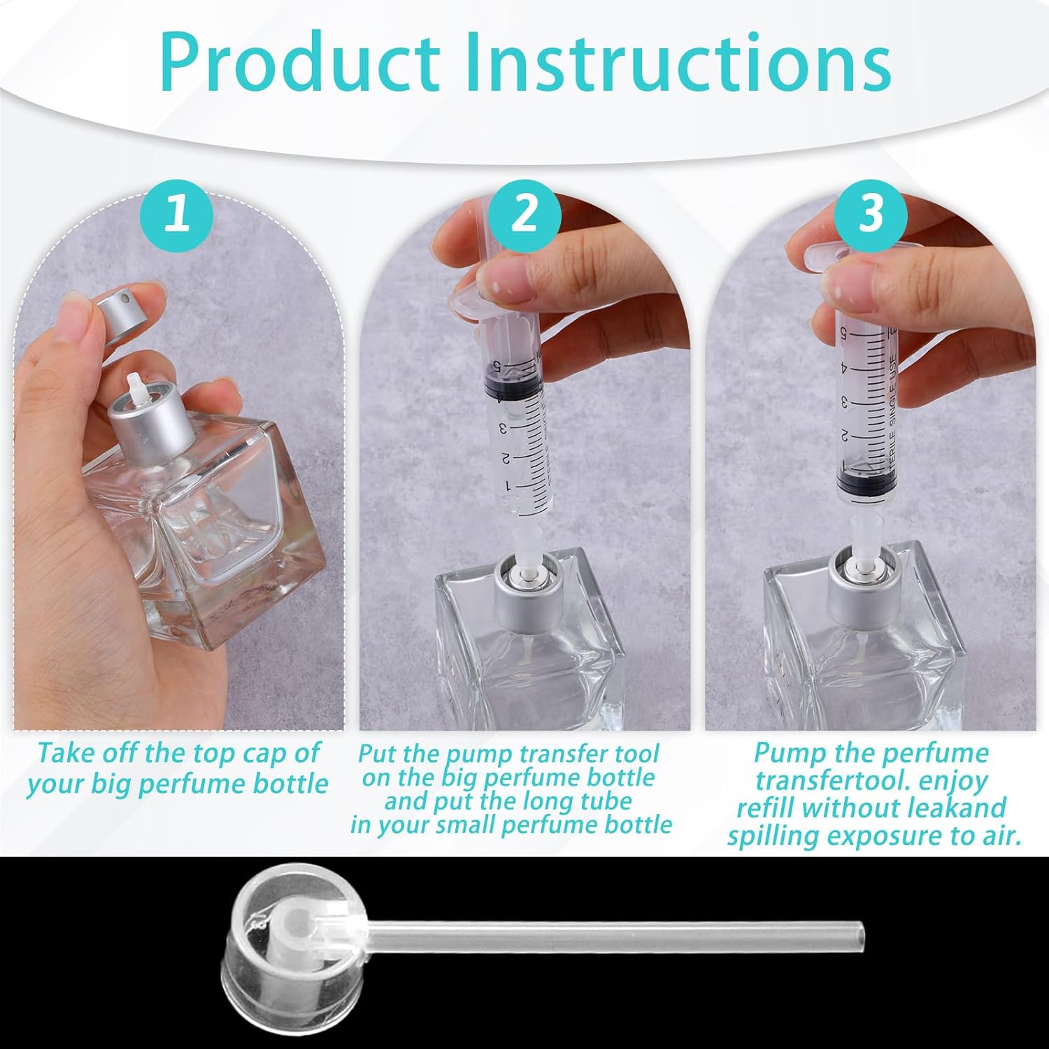 40 Buah/8 Buah Alat Pompa Isi  - Perfume Fragrance Dispenser ulasan dan harga