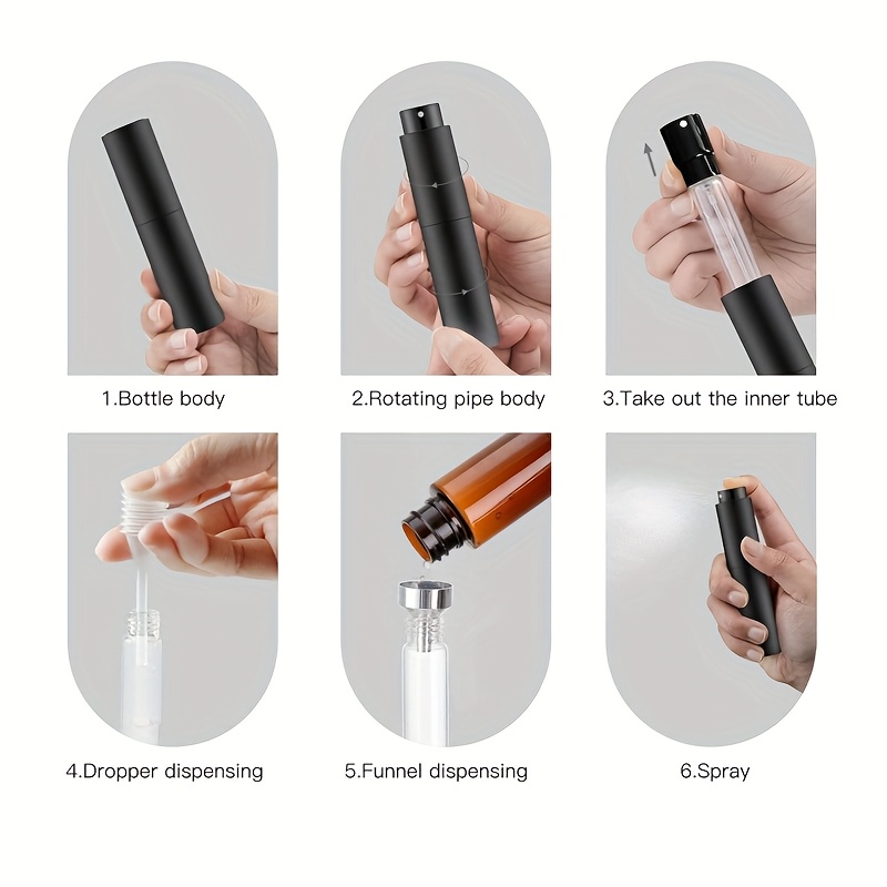 3 Set Botol Parfum Semprot 10m - Perfume Fragrance Dispenser ulasan dan harga