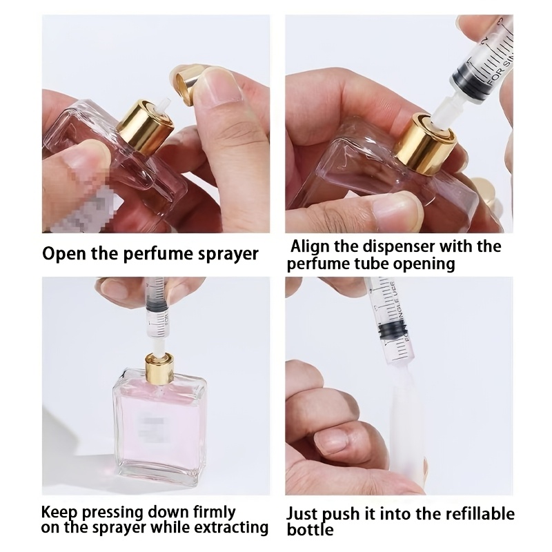 10 buah Pompa Kosmetik Isi Ula - Perfume Fragrance Dispenser ulasan dan harga